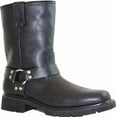 thumbnail image 1 of AdTec Men's Harness Motorcycle Boot 13" Waterproof Black Leather 1446 (11.5 EE), 1 of 2
