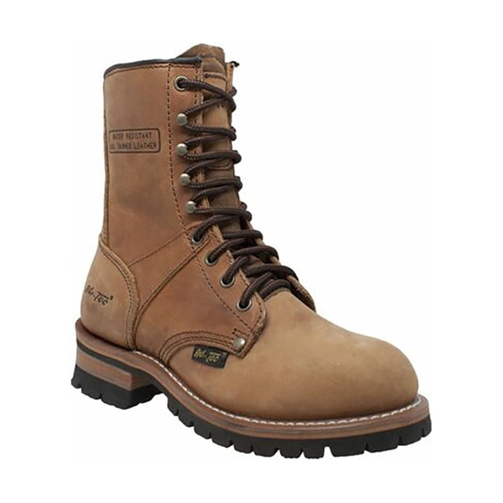 AdTec Women s 2427 9 Soft Toe Logger Work Boots Walmart