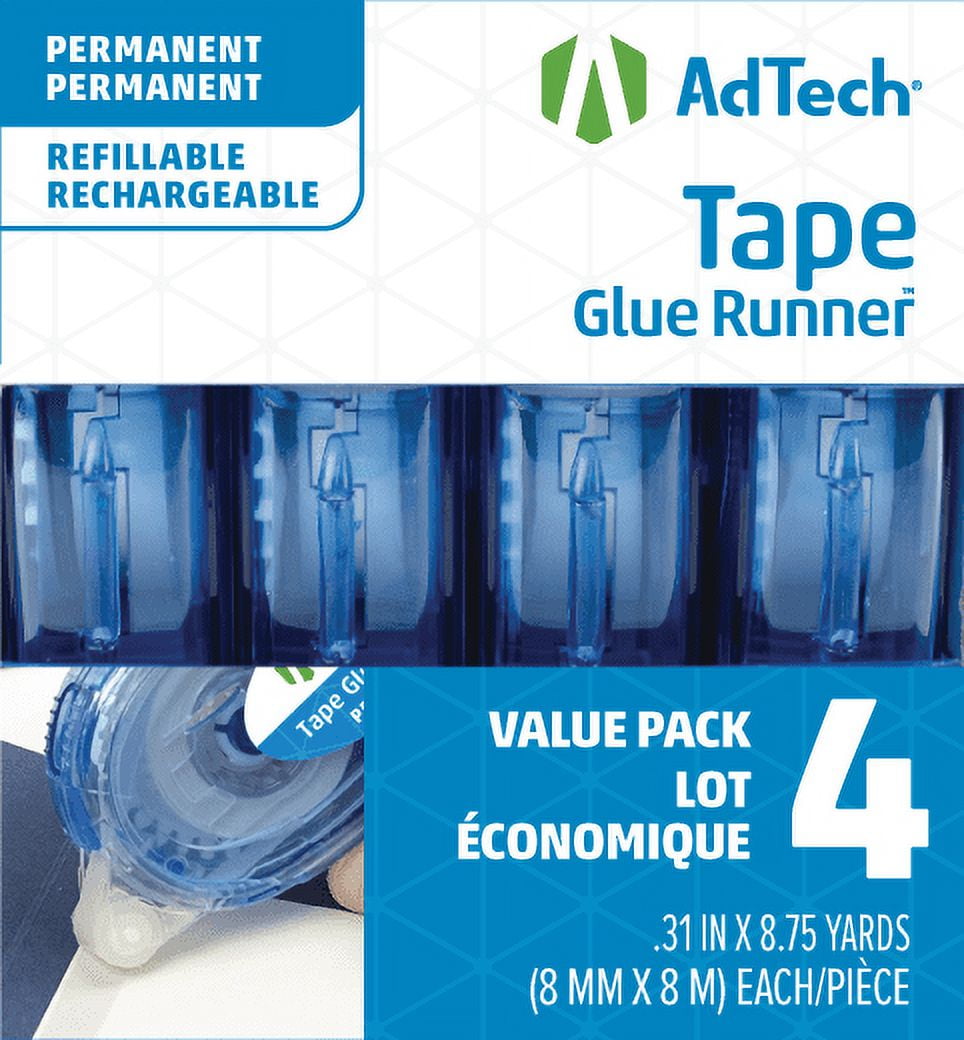 05603 AdTech 4-Pack Permanent Glue Runner - Adhesive Technologies