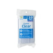AdTech Crystal Clear Hot Glue Sticks, Full Size 4" x .44" ,10 Sticks