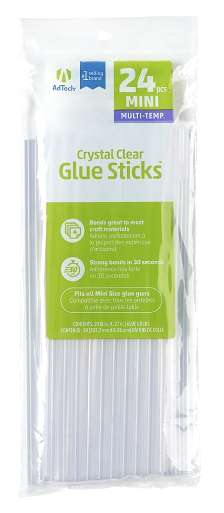 Gorilla Glue Clear Hot Glue Sticks, 30 Count 