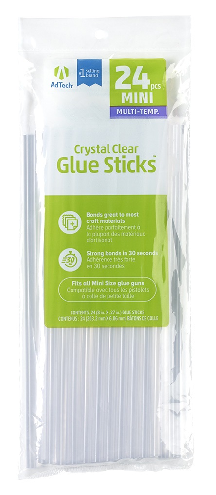 Adtech Multi Temp 8 Mini Glue Sticks 24pk
