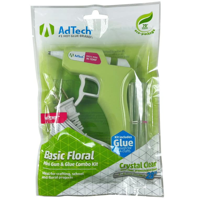 AdTech Floral High-Temperature Full Size Floral Glue Sticks, 10 Count