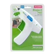 AdTech High Temp Project Pro Mini Glue Gun – 20W, 8 ft Cord, No-Drip Precision Nozzle, Built-In Base