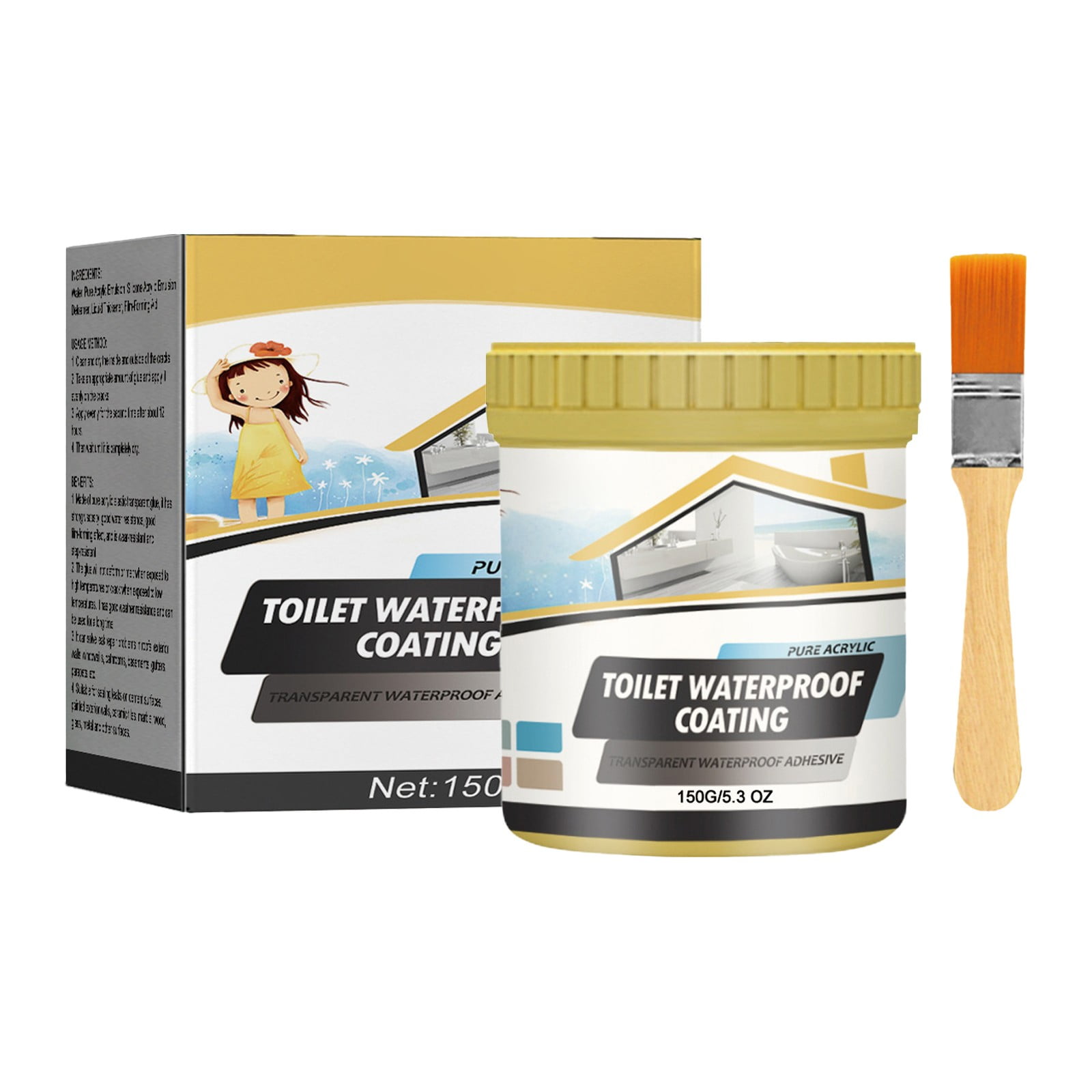 AdXKenry Glue Gun Clear Patch & Seal Liquid Insulating Sealant