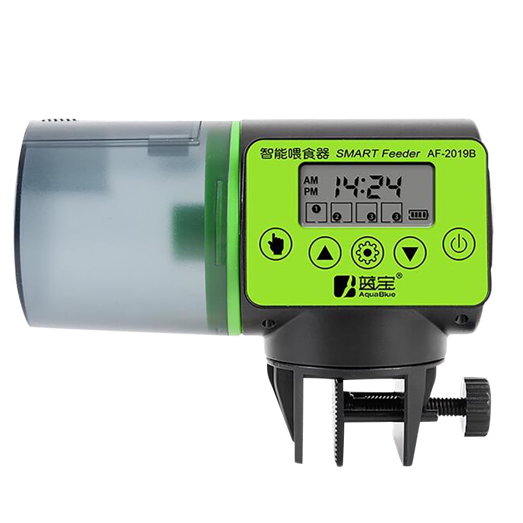 AdXKenry Water Tank Landscaping Automatic Pond Fish Feeder Holiday