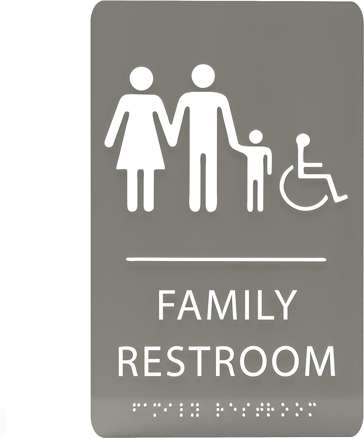 Ada Central Signs 6 quot X9 quot Family Accessible Restroom Sign ADA Ada Central Signs 6 quot X9 quot Family Accessible Restroom Sign ADA