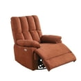 thumbnail image 1 of Ada Dual Motor Power Lift Recliner With USB Port Fabric Upholstered Caramel, 1 of 7