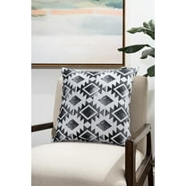 Ada Home Decor Diamonds Contemporary Pillow