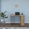 thumbnail image 1 of Ada Home Decor Furniture 3 Tier Walnut Tullock Modern Desk, 1 of 7