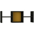 thumbnail image 1 of Ada Home Decor Furniture 33.46" 1 Tier Anthracite Windham Modern Wall Shelf, 1 of 3