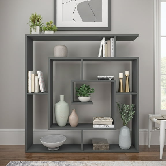 Ada Home Decor Briscoe Modern Bookcase, Multiple Colors