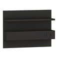 thumbnail image 1 of Ada Home Decor Furniture Hazel Anthracite Wall Coat Rack with Shelf, 1 of 3