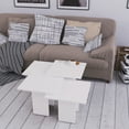 thumbnail image 1 of Ada Home Decor Furniture White Clark Modern Coffee Table, 1 of 4