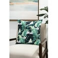 thumbnail image 1 of Ada Home Decor Decorative Square Throw Pillow, 18" x 18", Greenery Printed, 1 of 6