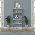 thumbnail image 1 of Ada Home Decor Langdon 4 Tier Bookcase, White, 1 of 7