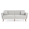 thumbnail image 1 of Ada Home Decor Morris Sofa, Cream, 1 of 4