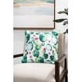 thumbnail image 1 of Ada Home Decor Decorative Square Throw Pillow, 18" x 18", Round Cactus Printed, 1 of 6