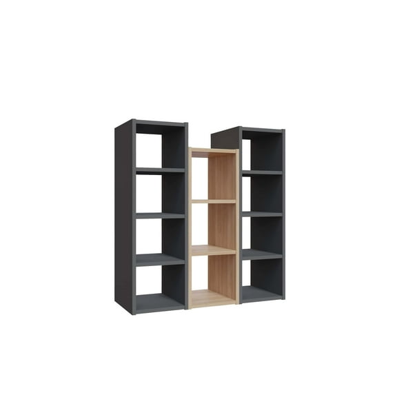 Ada Home Decor Shoe Rack Bench with Cushion 12 Compartments Sturdy StoragenShoes Bench for Entryway, Oak