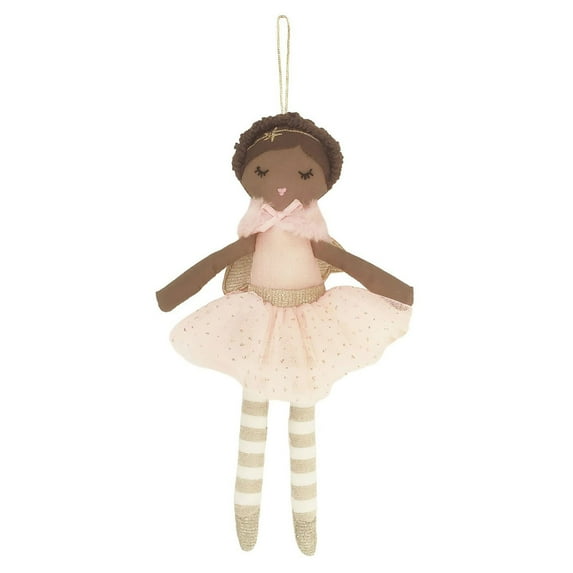 Ada Pink Doll Angel Christmas Tree Ornament