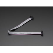 Adafruit 10-pin 2x5 Socket-Socket 1.27mm IDC SWD Cable - 150mm long