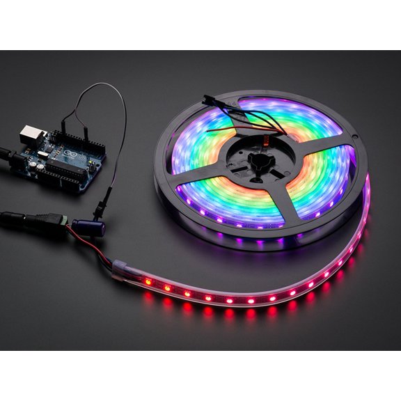 Adafruit NeoPixel Digital RGB LED Weatherproof Strip 60 LED - 1 meter