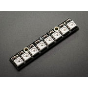 Adafruit NeoPixel Stick for Arduino, 8 - 5050 RGB LEDs with Integrated Drivers
