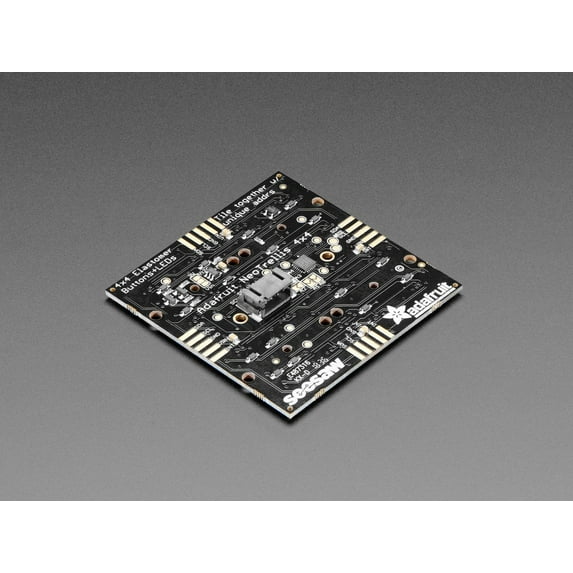 Adafruit NeoTrellis RGB Driver PCB for 4x4 Keypad