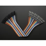 Adafruit Premium Female/Male Extension Jumper Wires - 20 x 6"