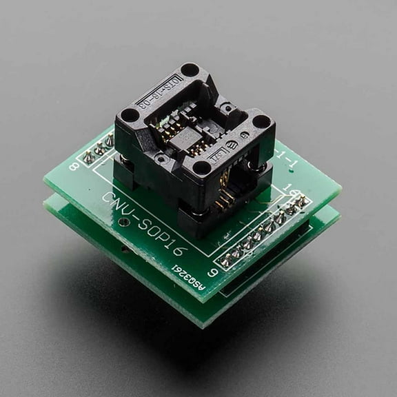 Adafruit SMT Test Socket SOIC-8 Narrow B/O