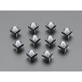 thumbnail image 1 of Adafruit Soft Tactile Button 8mm (10 Count), 1 of 4