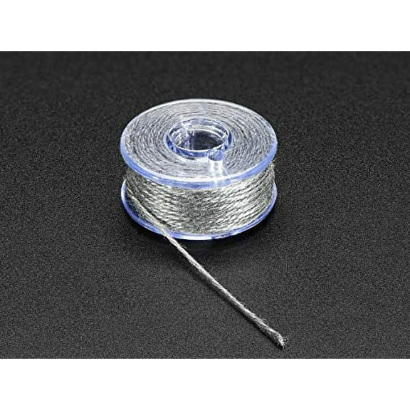 Adafruit Stainless Thin Conductive Yarn/Thick Conductive Thread - 30 ft
