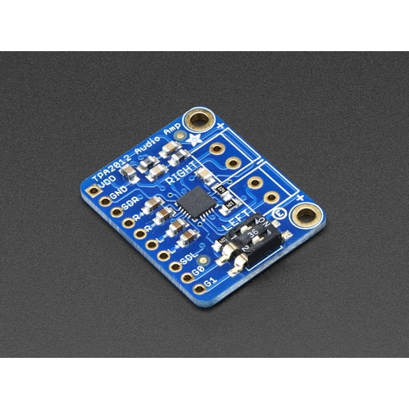 Adafruit Stereo 2.1W Class D Audio Amplifier - TPA2012