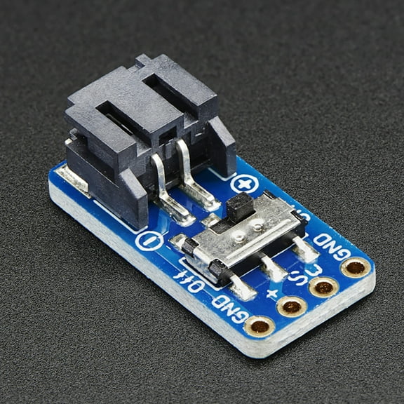 Adafruit Switched JST-PH 2-Pin SMT Right Angle Breakout Board