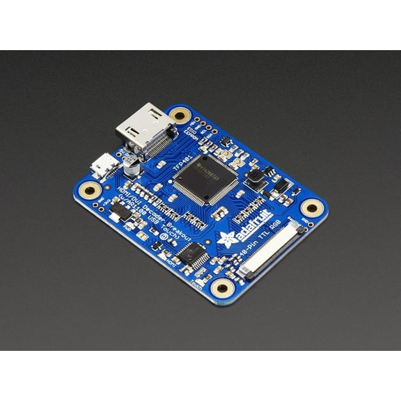 Adafruit TFP401 HDMI/DVI Decoder to 40-Pin TTL Breakout - With Touch
