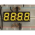 thumbnail image 1 of Adafruit Yellow 7-segment clock display - 0.56" Digit Height, 1 of 3