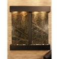 thumbnail image 1 of Adagio AFS1505 Aspen Falls Square Wall Fountain - Blackened Copper-Green Marble, 1 of 2
