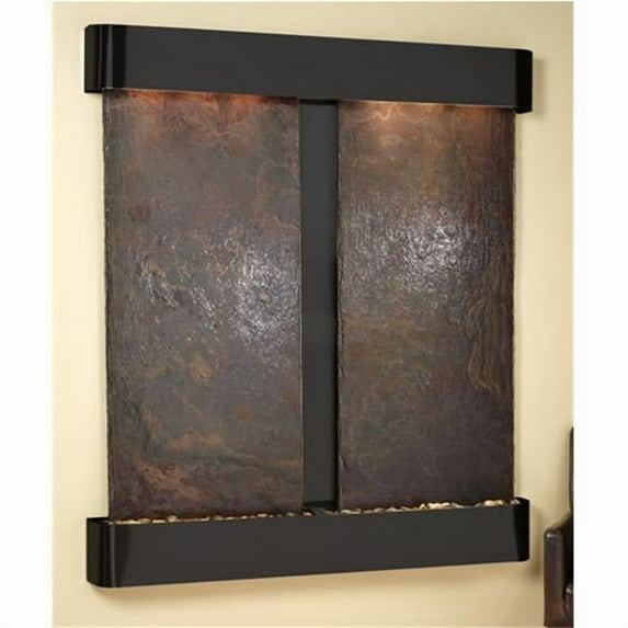 Adagio CFR1504 Cottonwood Falls - Rajah Natural Slate Wall Fountain