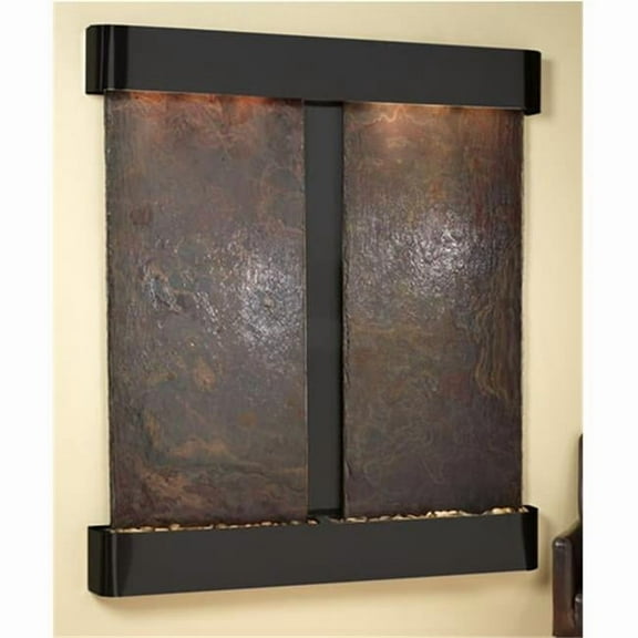 Adagio CFR1504 Cottonwood Falls - Rajah Natural Slate Wall Fountain