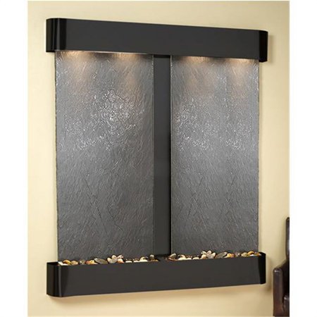 Adagio CFR1511 Cottonwood Falls - Black Featherstone Wall Fountain