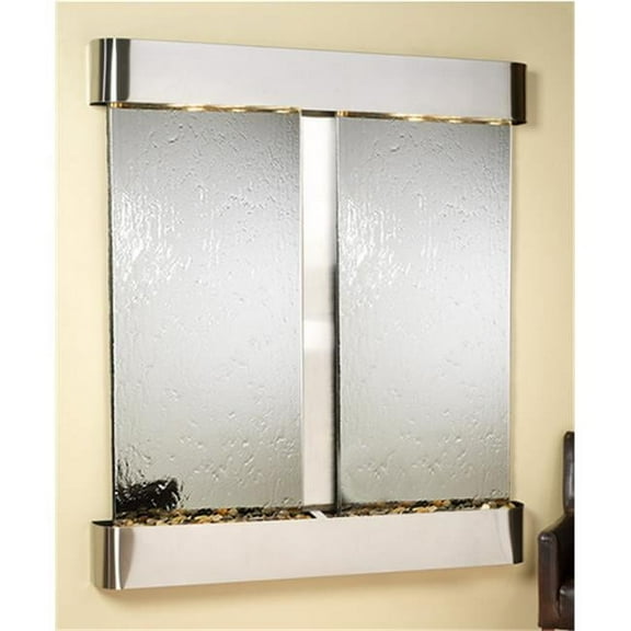 Adagio CFR2040 Cottonwood Falls - Silver Mirror Wall Fountain