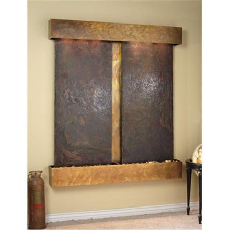 Adagio CFS1004 Cottonwood Falls - Rajah Natural Slate Wall Fountain