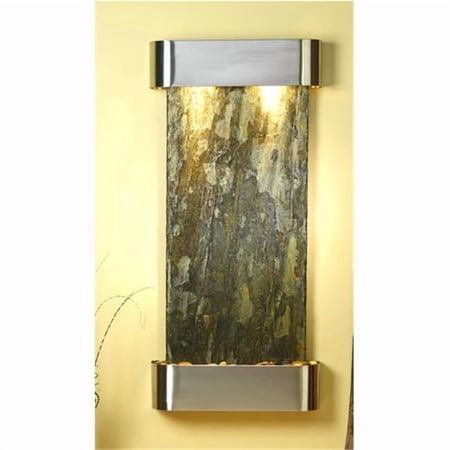 Adagio CSR2002 Cascade Springs - Green Natural Slate Wall Fountain
