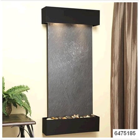 Adagio CSS1511 Cascade Springs - Black Featherstone Wall Fountain