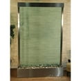 thumbnail image 1 of Adagio GRC2052 Grandeur River Center Mount Free Standing Fountain - Stainless Steel-Green-Glass, 1 of 1