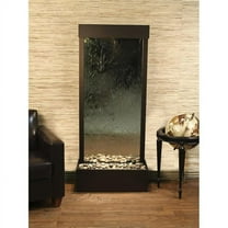 Adagio HRF3540 Harmony River Flush Mount Antique Bronze Silver Mirror Wall Fountain