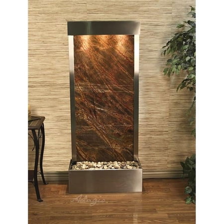 Adagio Harmony River Fountain - Flush Mount - Rustic Copper - Choose Options