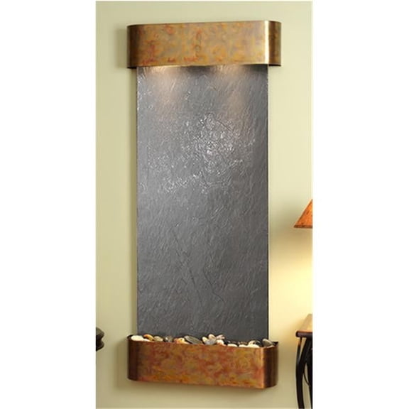 Adagio IFR1011 Inspiration Falls - Black Featherstone Wall Fountain
