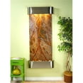 thumbnail image 1 of Adagio IFR2006 Inspiration Falls - Brown Rainforest Marble Wall Fountain, 1 of 1