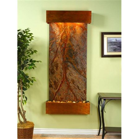 Adagio IFS1006 Inspiration Falls - Brown Rainforest Marble Wall Fountain